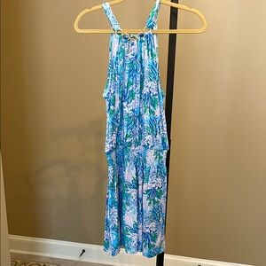 Pre Owned Lilly Pulitzer Romper Size Small.  No defects